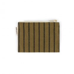 Porte monnaie | Rayures tennis olive