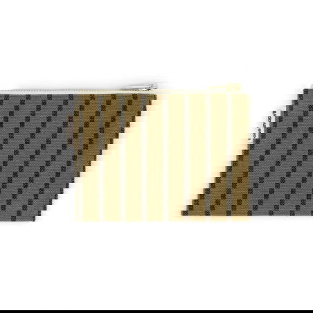 Porte monnaie | Rayures tennis olive - Rose in April