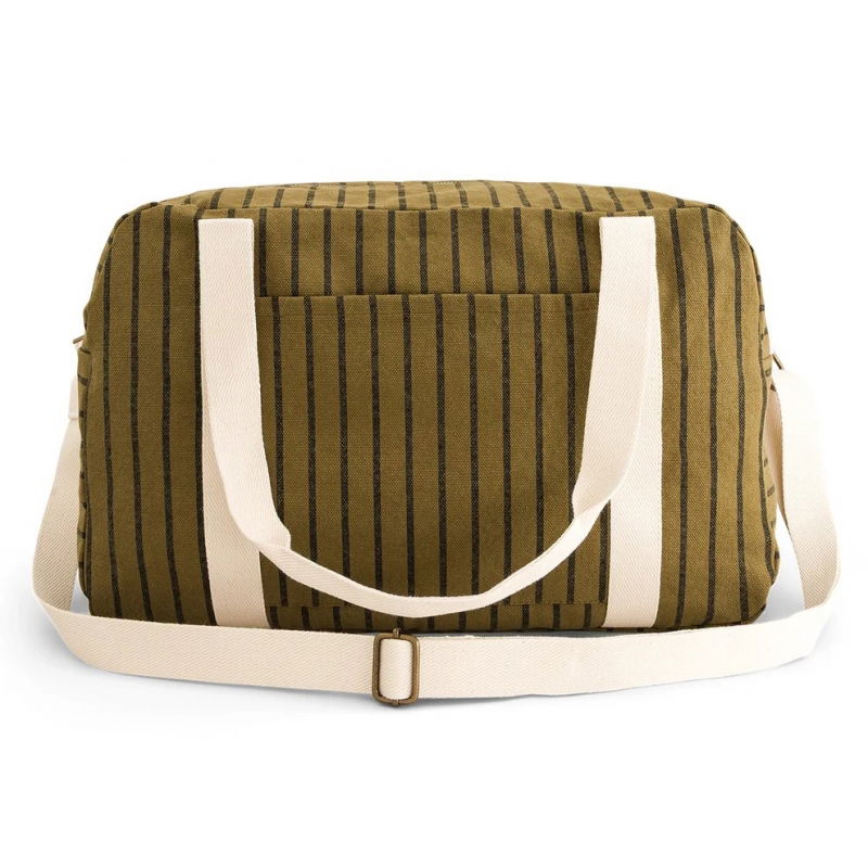 Sac Raphael | Rayures tennis olive