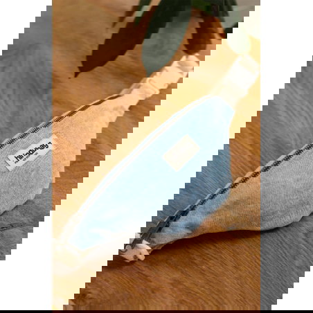 Sac banane enfant Augustin | Denim bleu - Hindbag