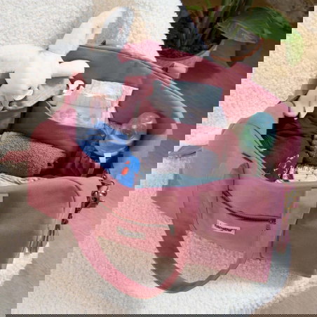 Sac à langer Basile | Rose blush - Hindbag