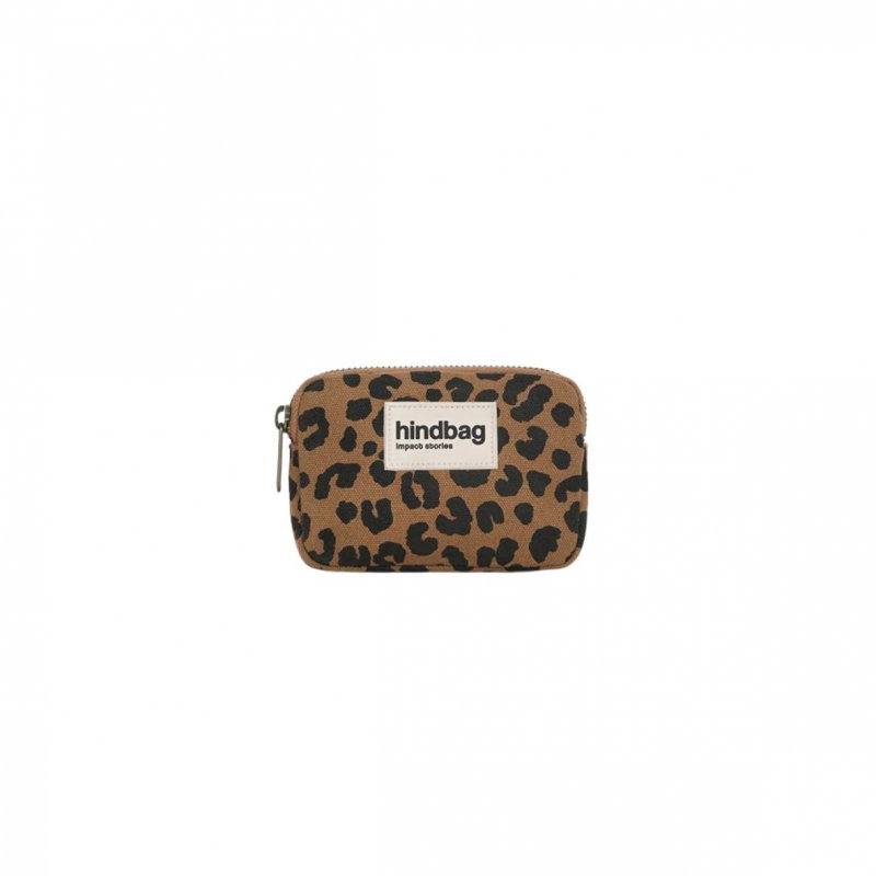 Porte monnaie Lili |Léopard cannelle
