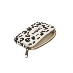 Porte monnaie Lili | Léopard écru