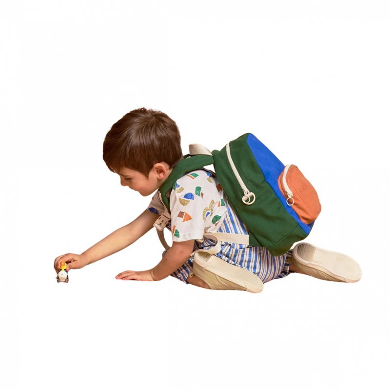 Sac à dos Romy Tricolore | Bleu électrique