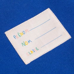 Cartable Léo Tricolore | Bleu électrique