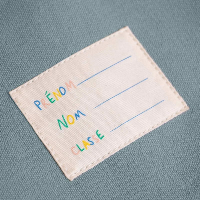 Cartable Léo Tricolore | Sauge