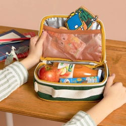 Lunchbag enfant Elsa Tricolore | Bleu électrique