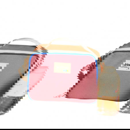 Lunchbag enfant Elsa Tricolore | Rose Blush - Hindbag