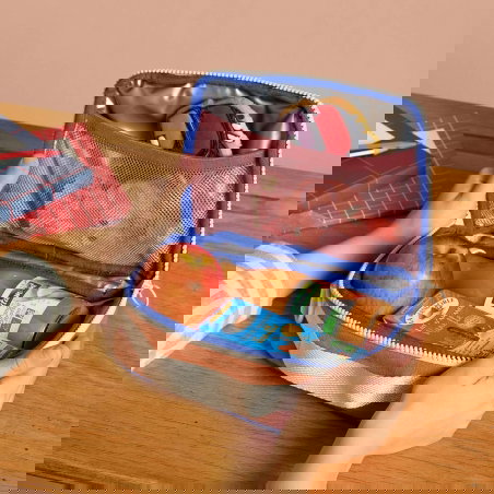 Lunchbag enfant Elsa Tricolore | Rose Blush - Hindbag