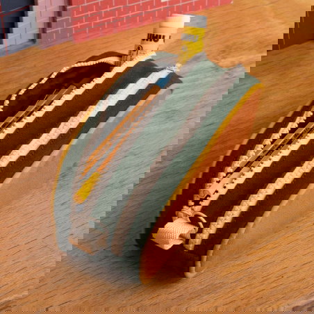 Trousse Malo Tricolore | Bleu électrique - Hindbag