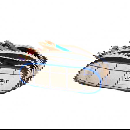 Trousse Malo Tricolore | Carreaux - Hindbag