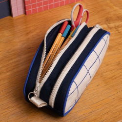 Trousse Malo Tricolore | Carreaux