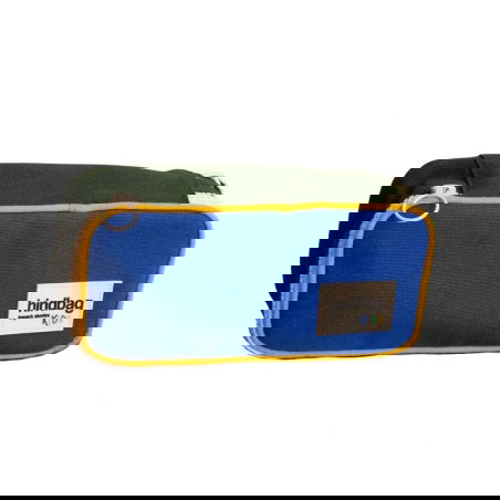 Trousse Max Tricolore | Bleu électrique - Hindbag