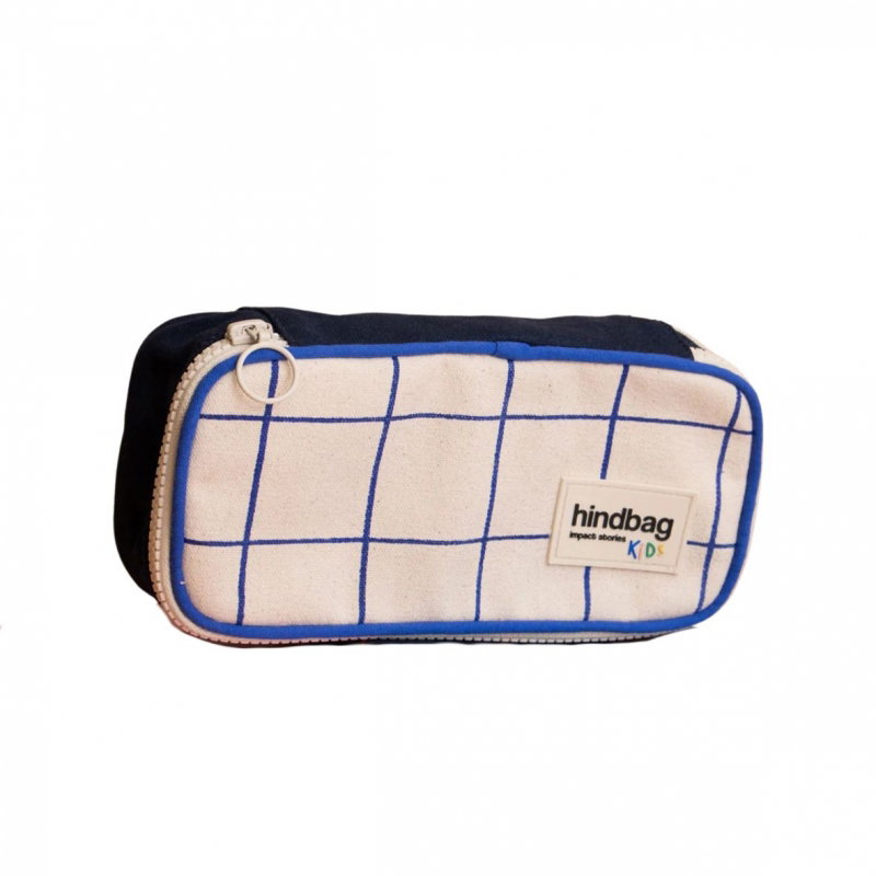 Trousse Max Tricolore | Carreaux