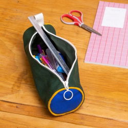 Trousse Mia Tricolore | Bleu électrique