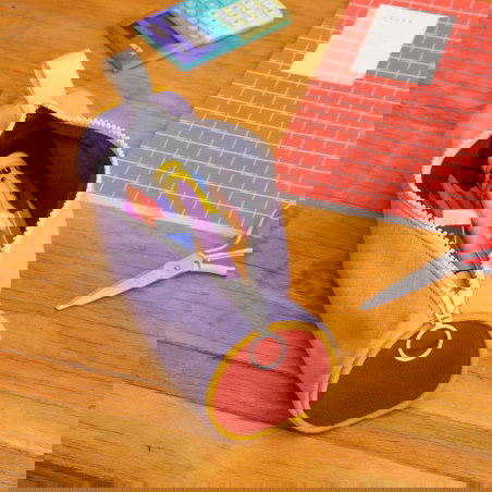 Trousse Mia Tricolore | Lilas - Hindbag