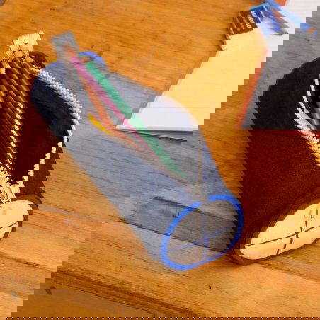 Trousse Mia Tricolore | Carreaux - Hindbag