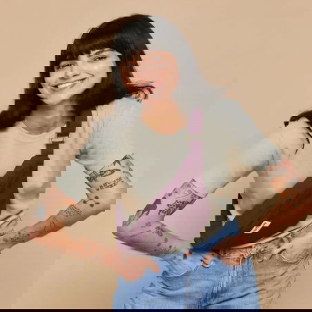 Sac banane Sasha | Prune - Hindbag