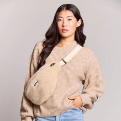 Sac banane Sasha | Teddy beige