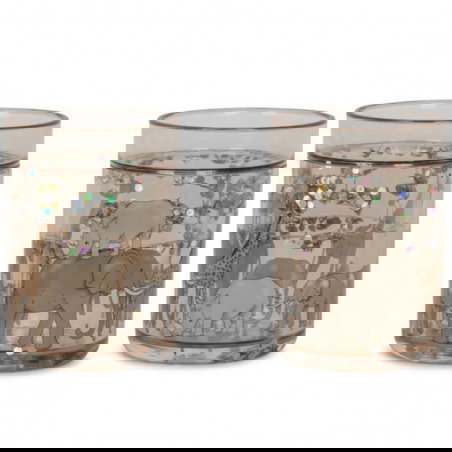 Lot de 2 verres à paillettes | Safari - Konges Slojd