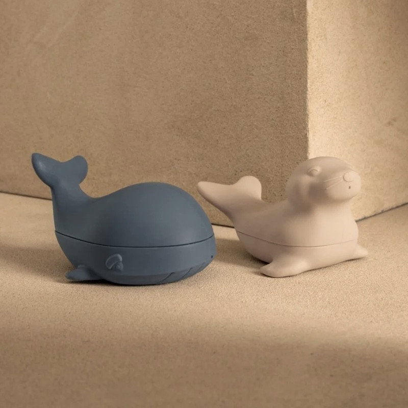 2 jouet pour le bain | Baleine et Ottarie
