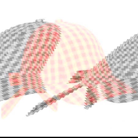 Casquette souple | Vichy flamingo - Konges Slojd