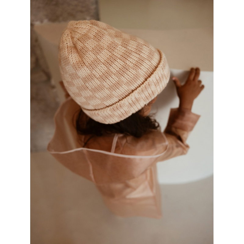 Bonnet damier | Peanut