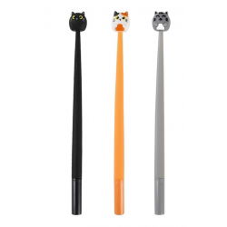 Crayon Stylo flexible | Chat coloris aléatoire