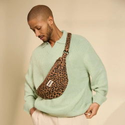 Sac banane Sasha | Léopard cannelle