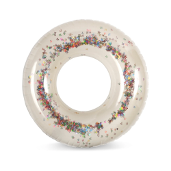 Grande bouée enfant | Confettis cerise