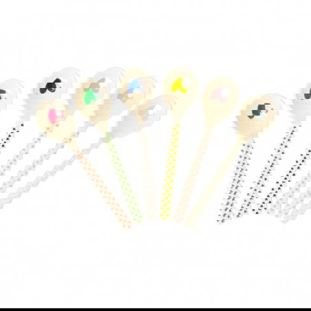 Cuillère à café en mélamine | Coloris aléatoire - Rice