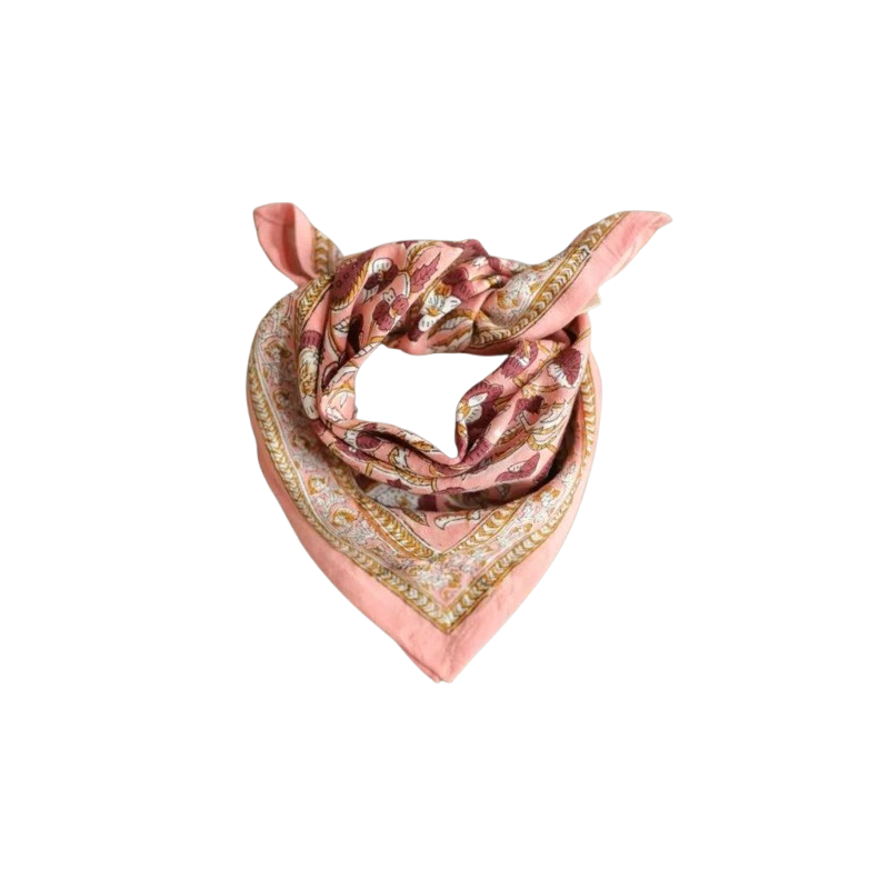 Foulard Petit format | Jaya Rose blush
