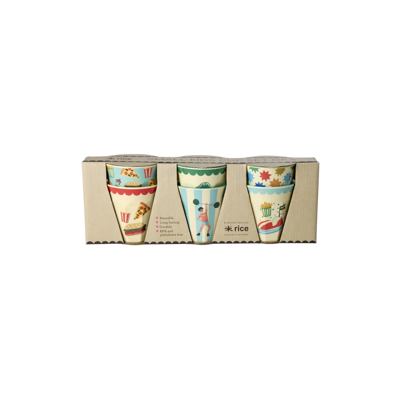 Pack de 6 gobelets | Fête foraine bleu