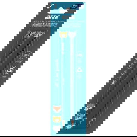 Lot de 2 crayons de papier animaux - Sélection déco