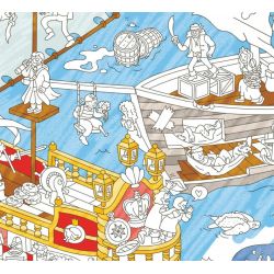 Poster à colorier | Pirates
