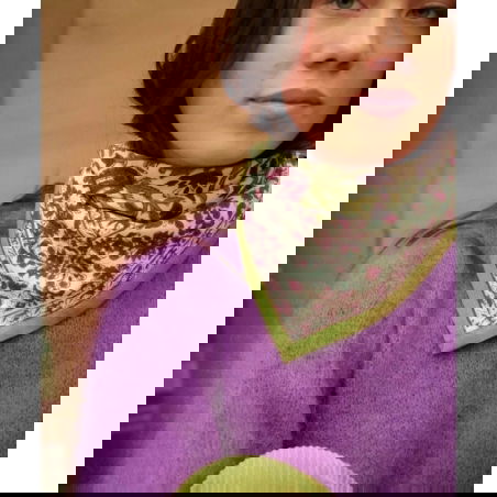 Foulard Petit format | Mina Améthyste - Bëllemme