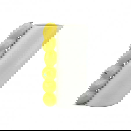 Vase Citron | Blanc et Jaune - Sélection déco