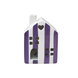 Maisonnette rayée | Violet