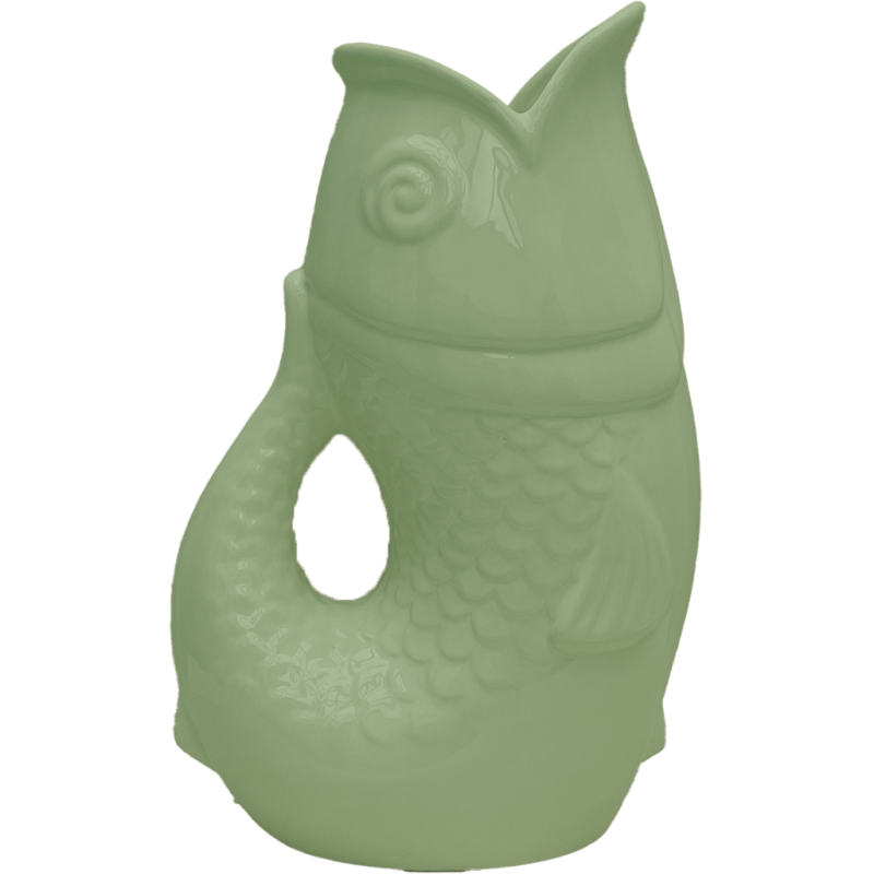 Vase céramique Poisson XXL | Matcha