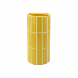 Vase carrelage | Jaune