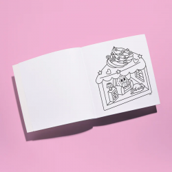 Cozy art coloring book | Kawaii