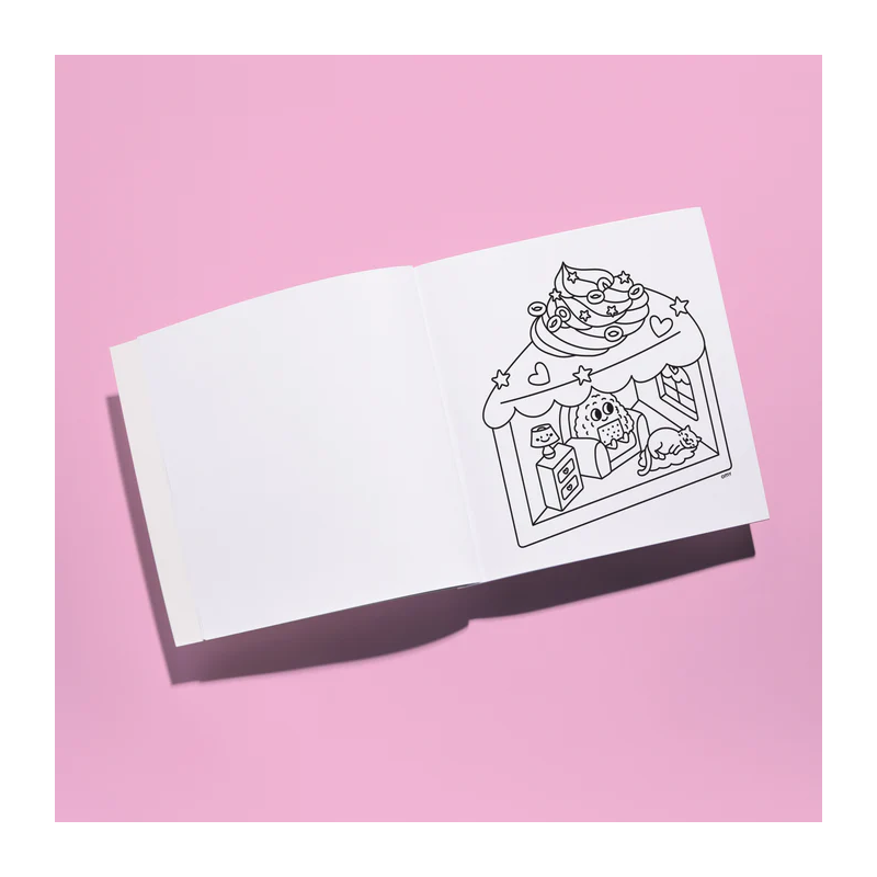 Cozy art coloring book | Kawaii