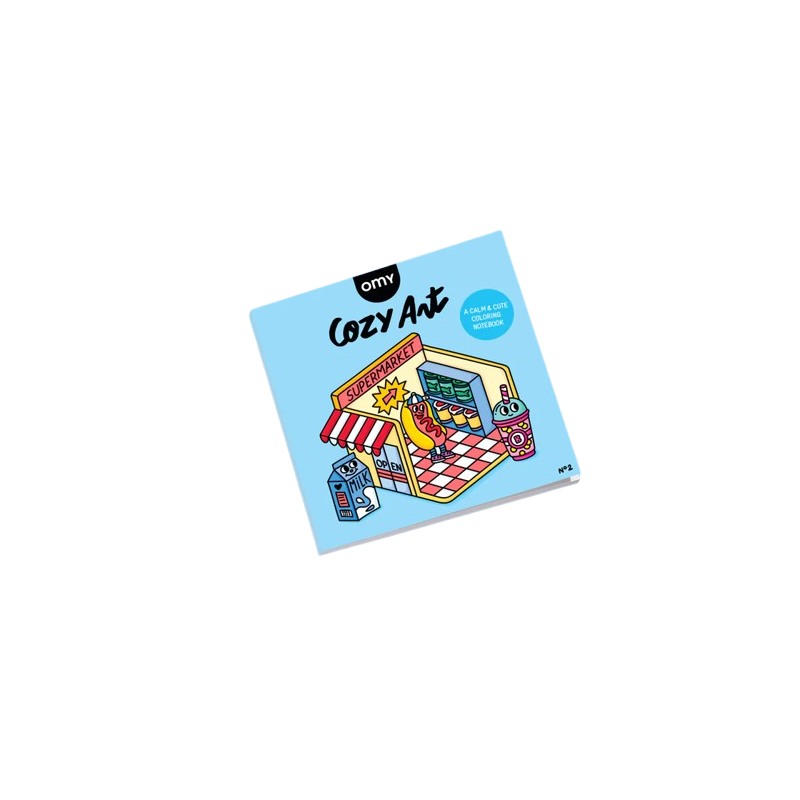 Cozy art coloring book | Supermarket