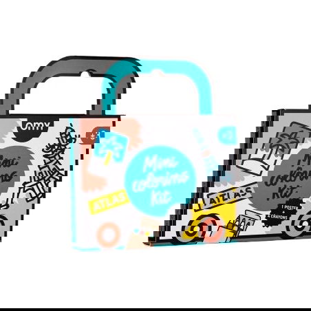 Coloring pocket | Atlas - OMY