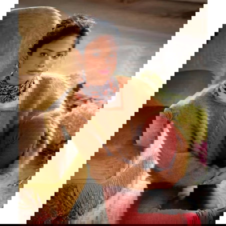 Foulard Petit format | Pia navy - Bëllemme