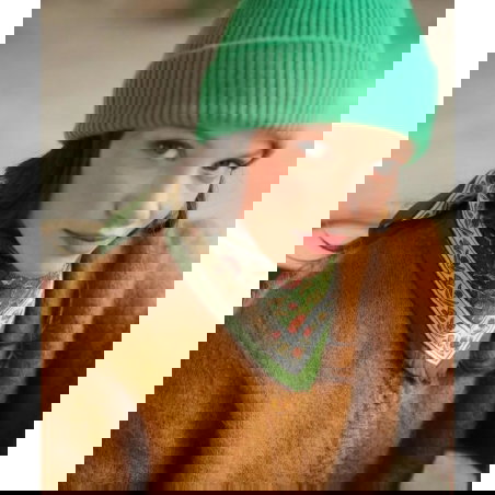 Foulard Petit format | Scarlett mousse - Bëllemme