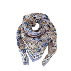 Foulard Grand format | Taj azur