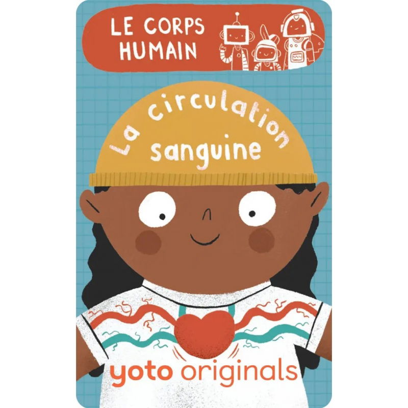 Carte yoto | Explorobots : Le corps humain