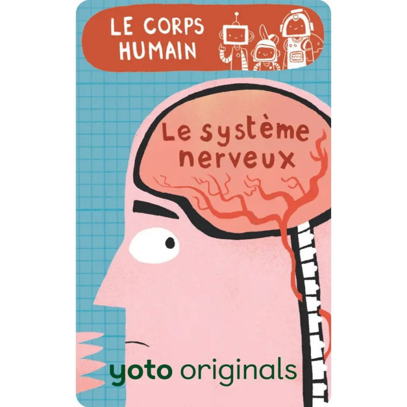 Carte yoto | Explorobots : Le corps humain
