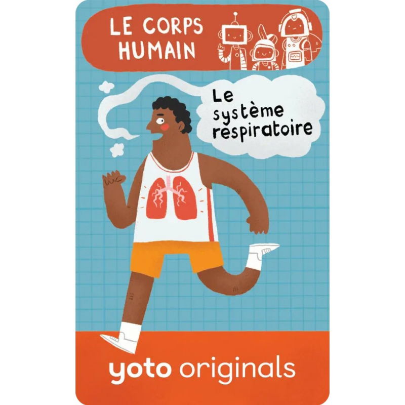 Carte yoto | Explorobots : Le corps humain